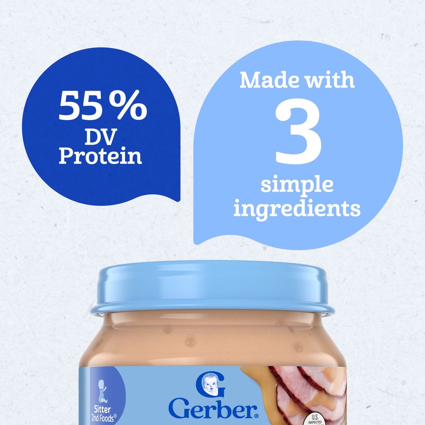 Gerber Mealtime for Baby 2nd Foods - Ham & Gravy