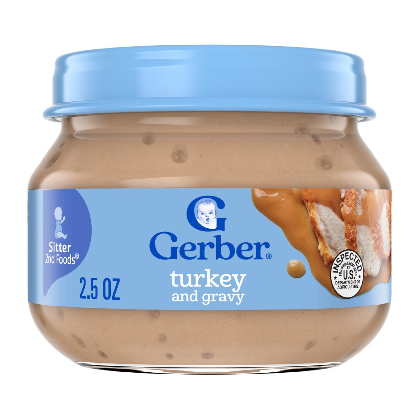 Gerber Mealtime for Baby 2nd Foods - Turkey & Gravy