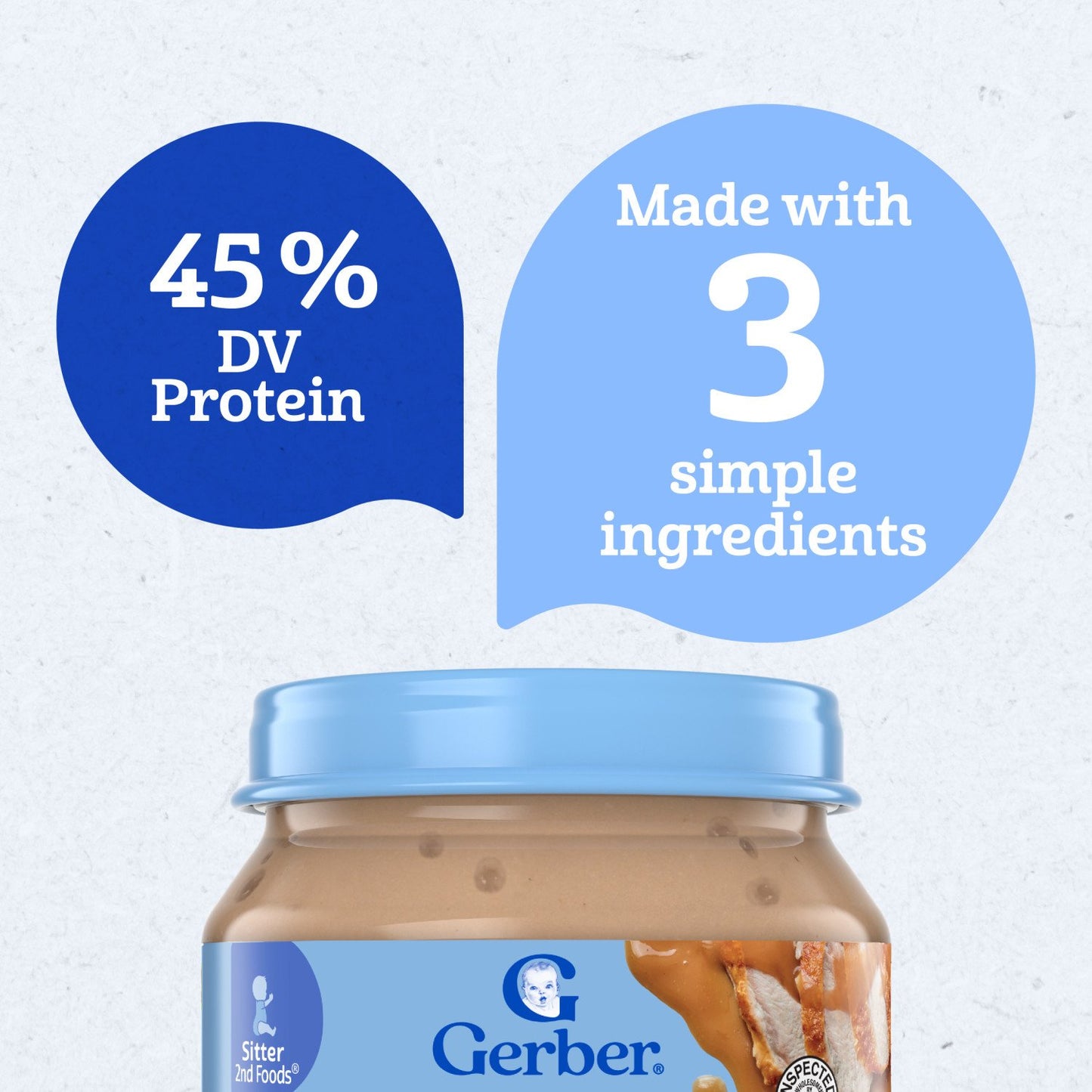Gerber Mealtime for Baby 2nd Foods - Turkey & Gravy
