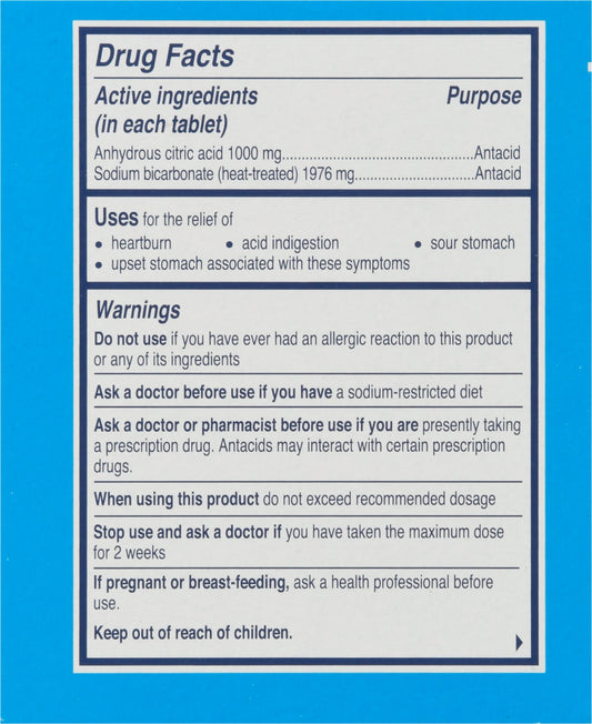 Alka-Seltzer Extra Strength Tablets