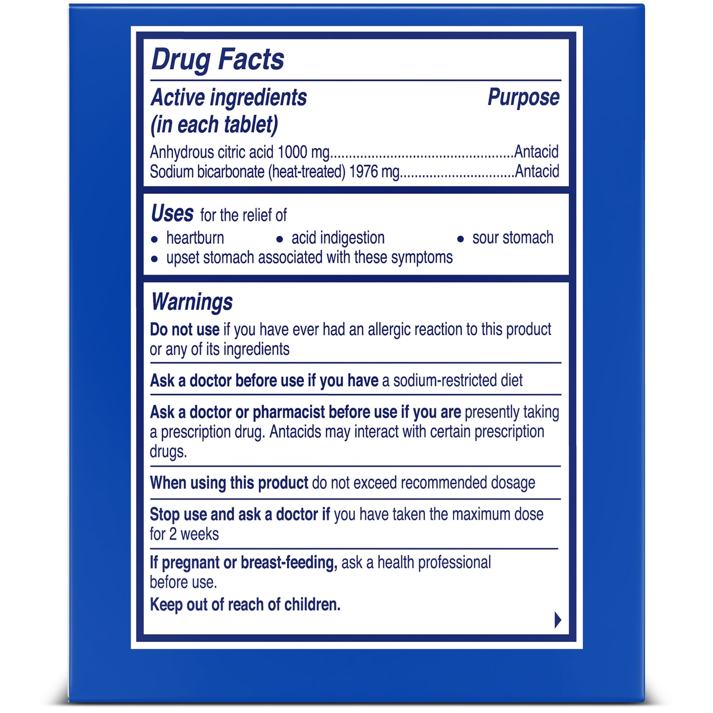 Alka-Seltzer Extra Strength Tablets