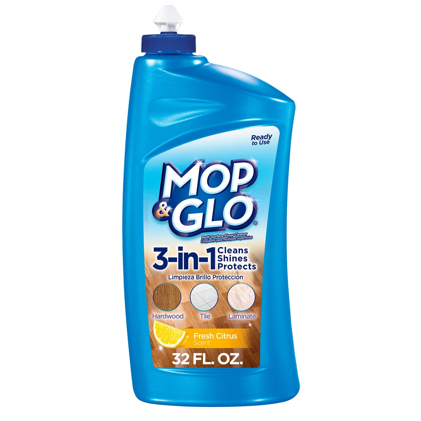 Mop and Glo Wood Protector and Cleaner, Conditioning and Protecting Floor Polish
