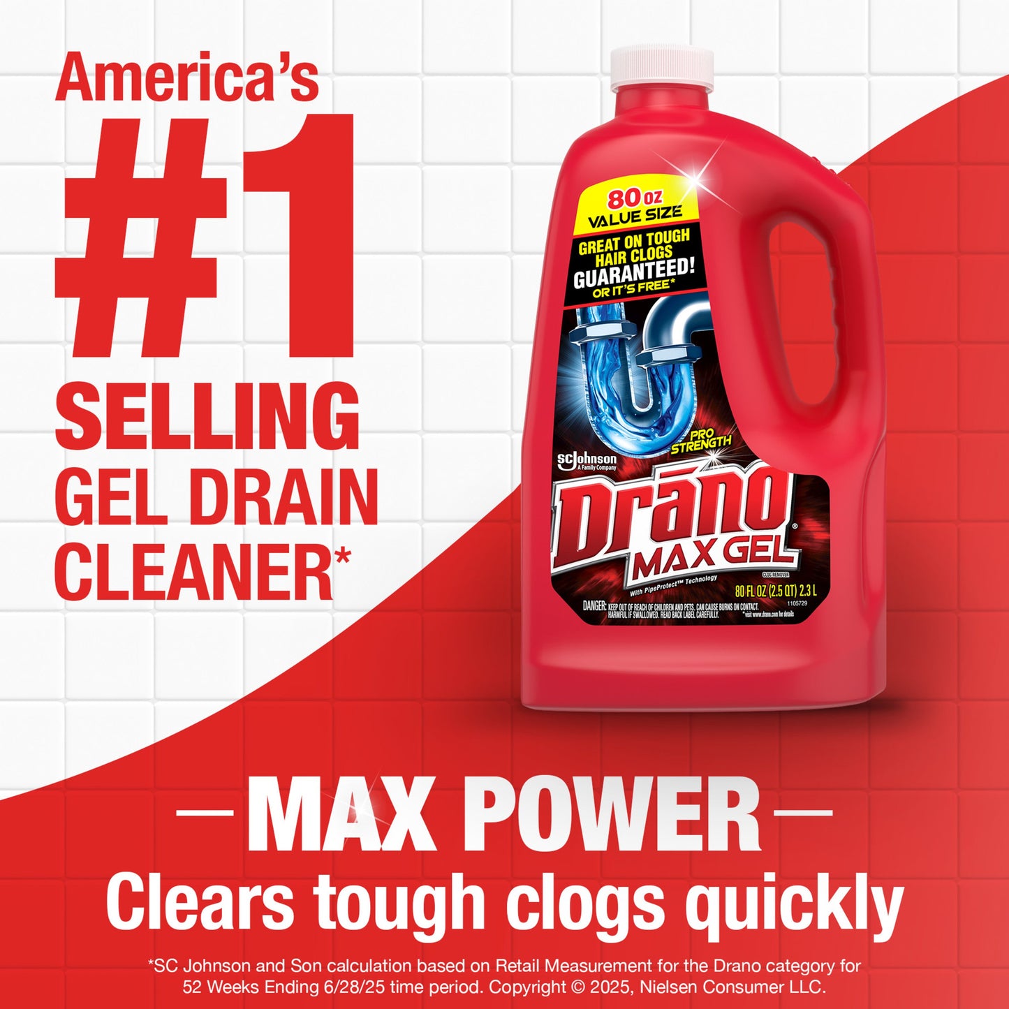 Drano Max Gel Clog Remover
