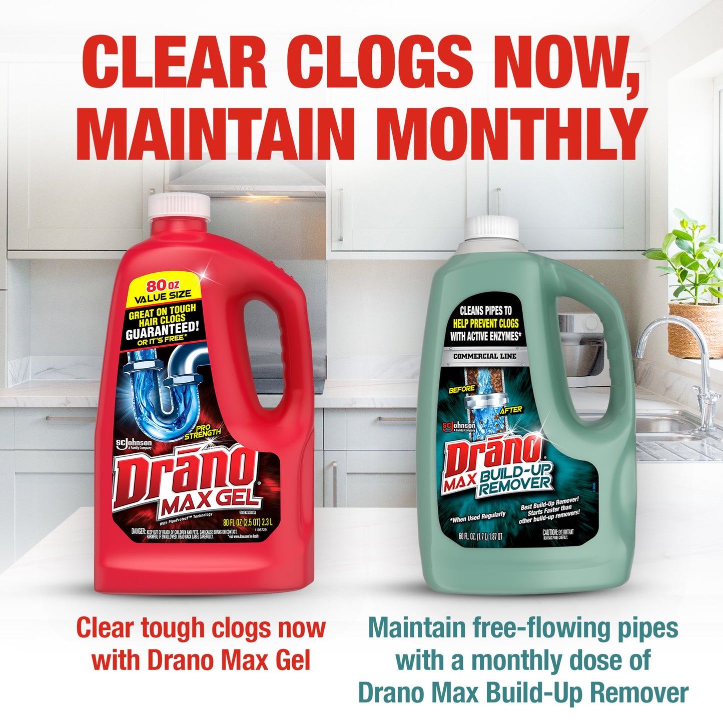 Drano Max Gel Clog Remover