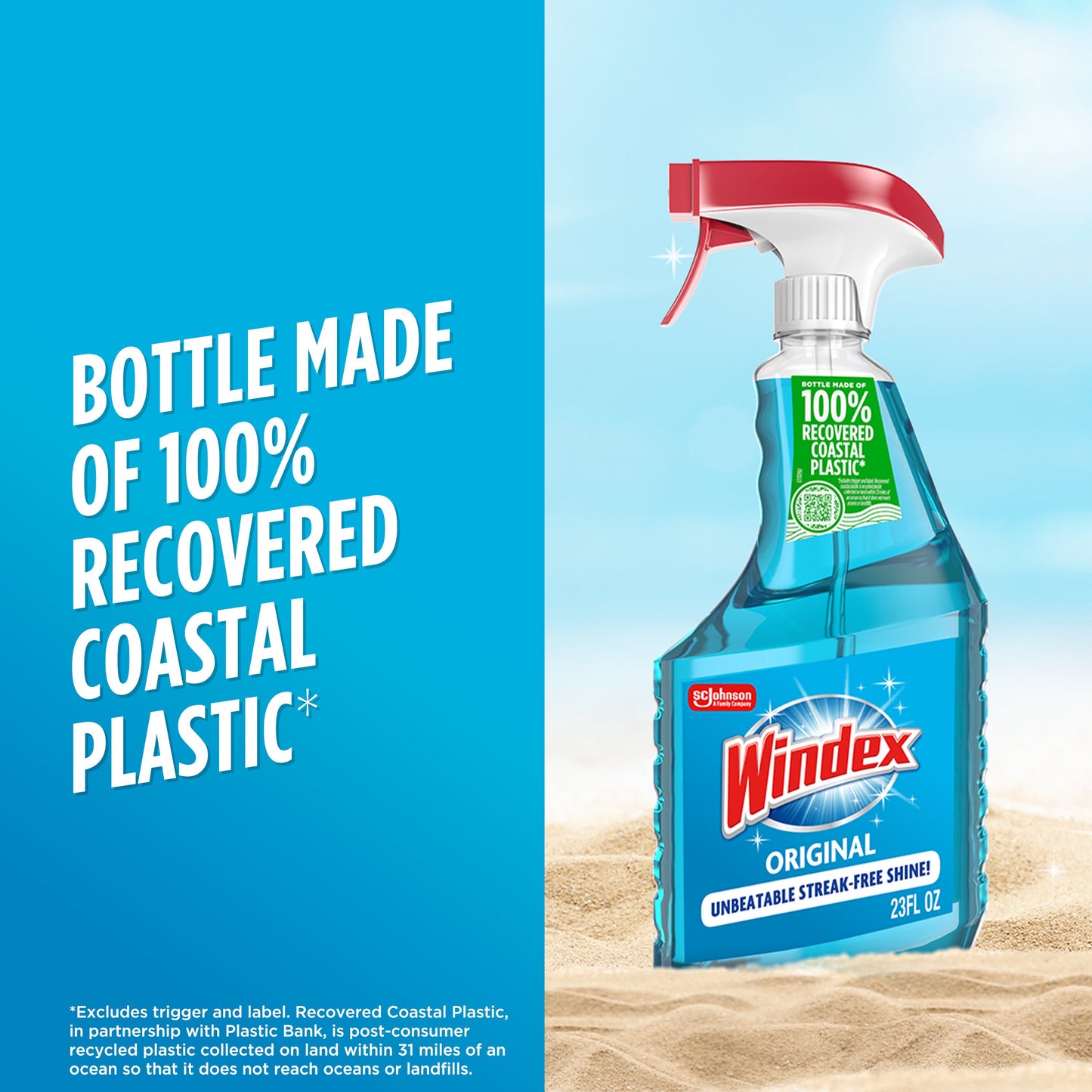 Windex Blue Glass Cleaner Trigger Spray