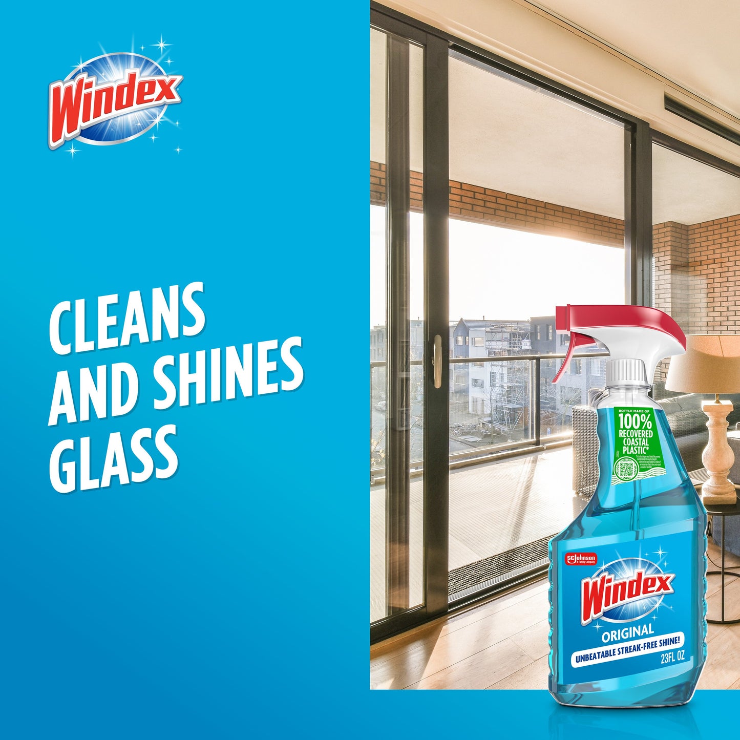 Windex Blue Glass Cleaner Trigger Spray