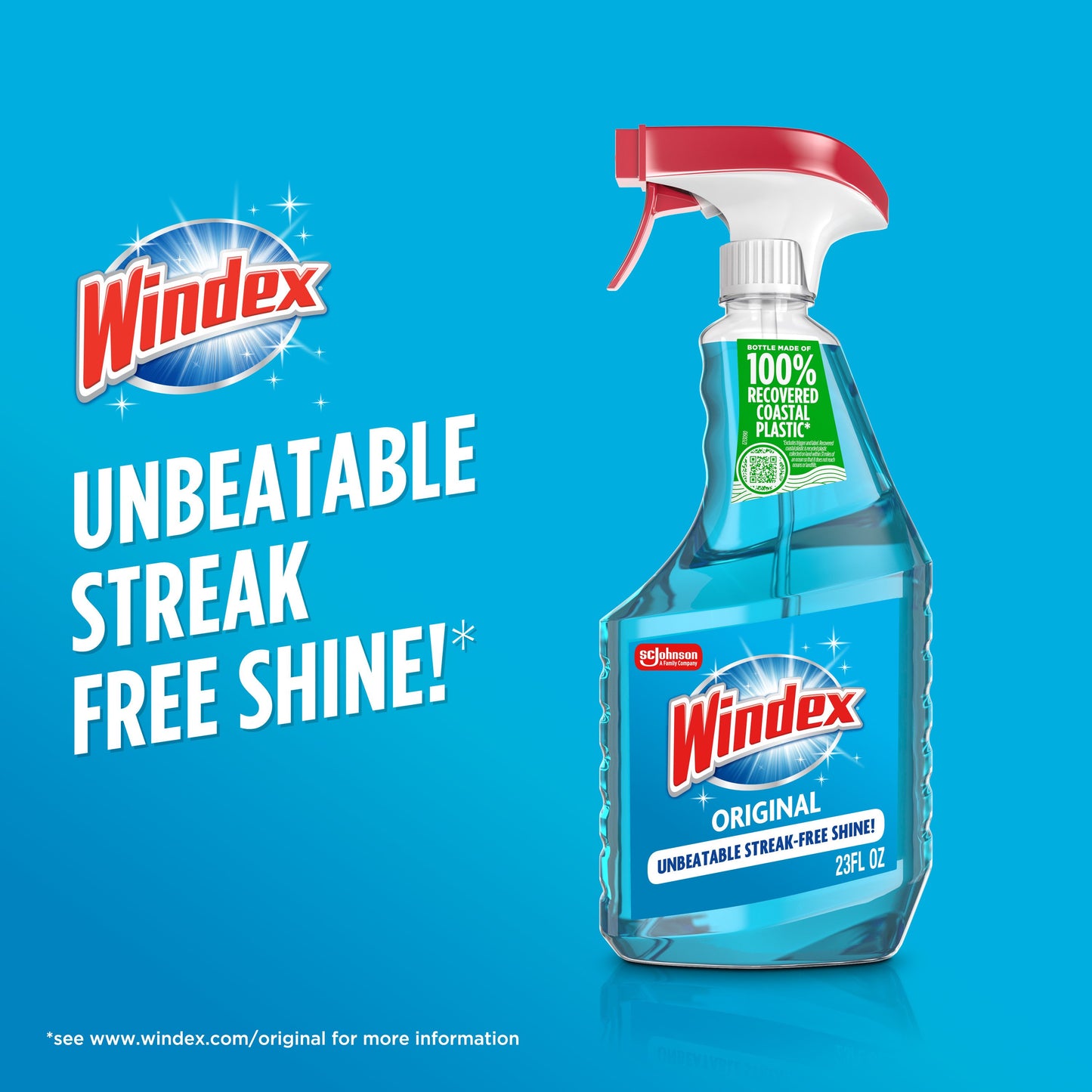 Windex Blue Glass Cleaner Trigger Spray
