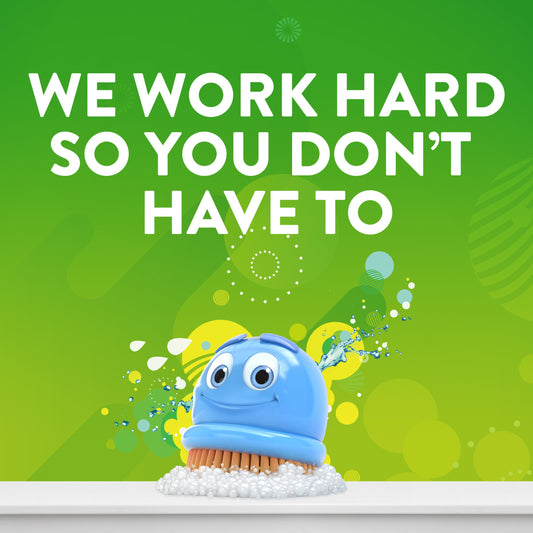 Scrubbing Bubbles Bathroom Grime Fighter Bathroom Cleaner, Aerosol Disinfectant Spray - Rainshower