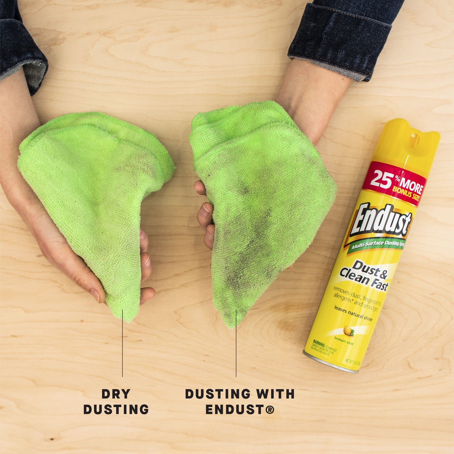 Endust Multi-Surface Lemon Zest Dusting & Cleaning Spray