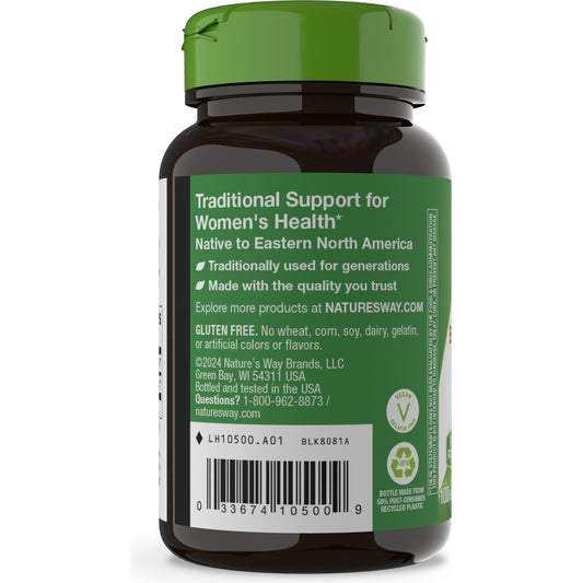 Nature's Way Black Cohosh Root Capsules
