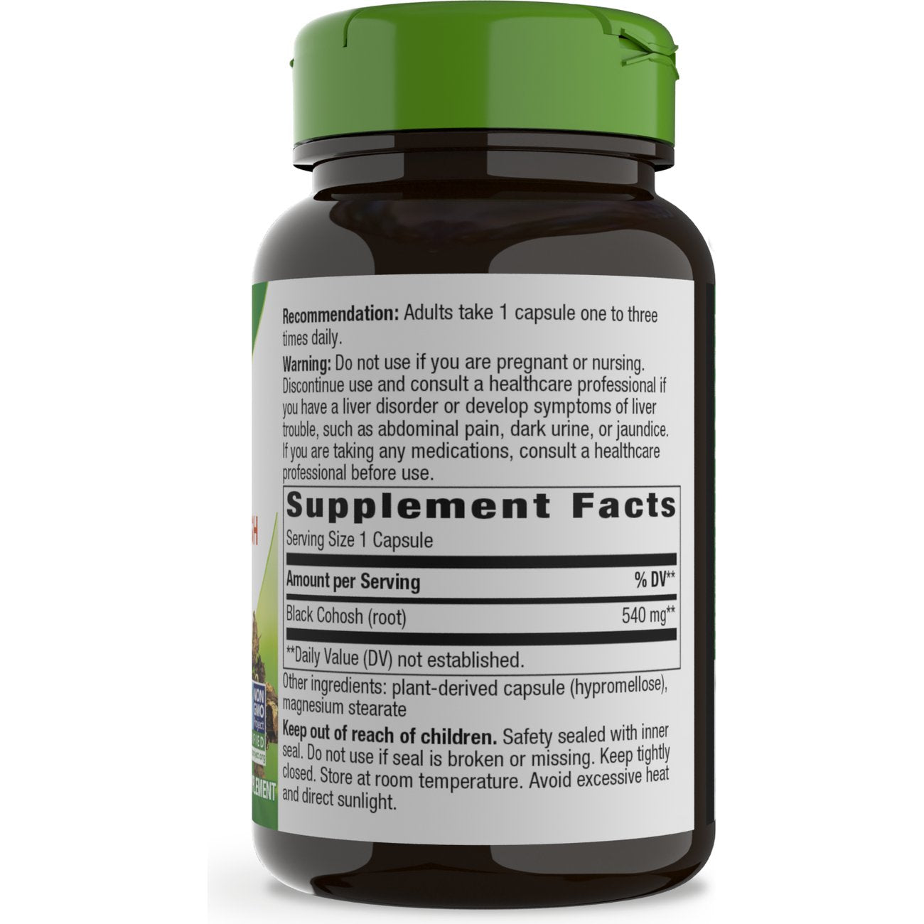 Nature's Way Black Cohosh Root Capsules