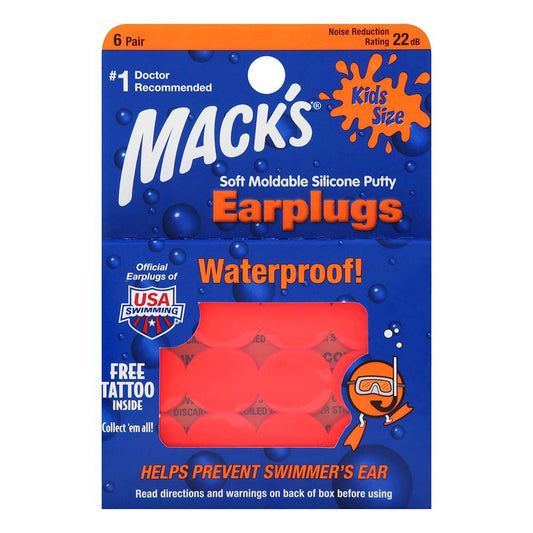 Mack's Kidz Size Pillow Soft Earplugs