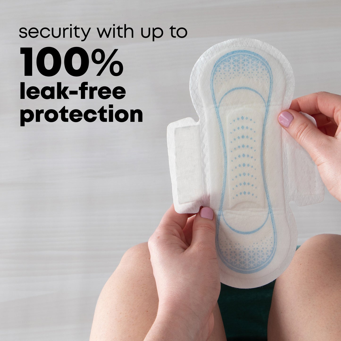 U by Kotex Clean & Secure Ultra Thin Pads with Wings - Regular Absorbency