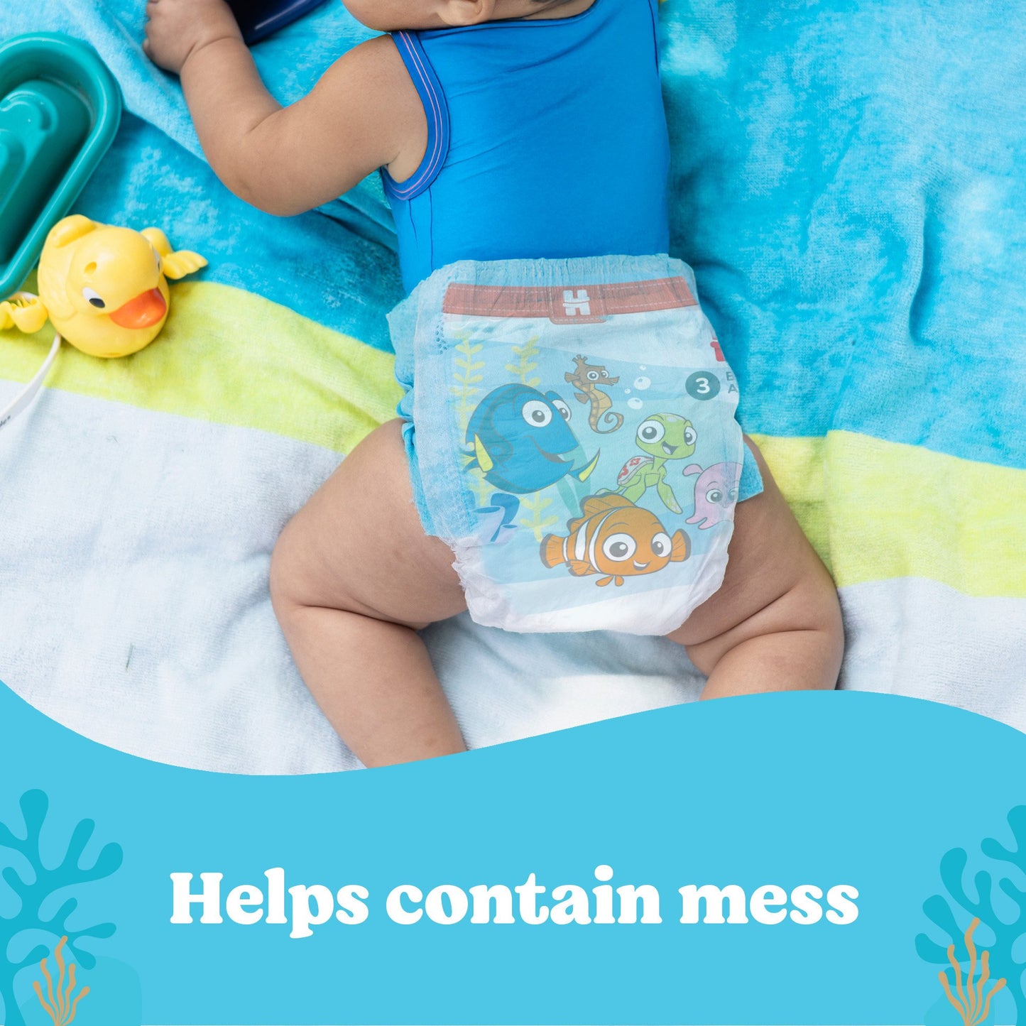 Huggies Little Swimmers Disposable Swim Diapers - Size 3 (16-26 lbs)