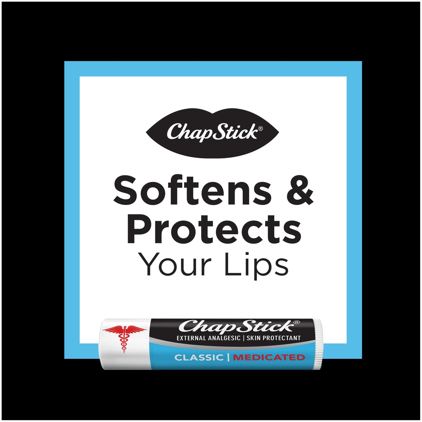 ChapStick Lip Balm Tube - Classic Medicated