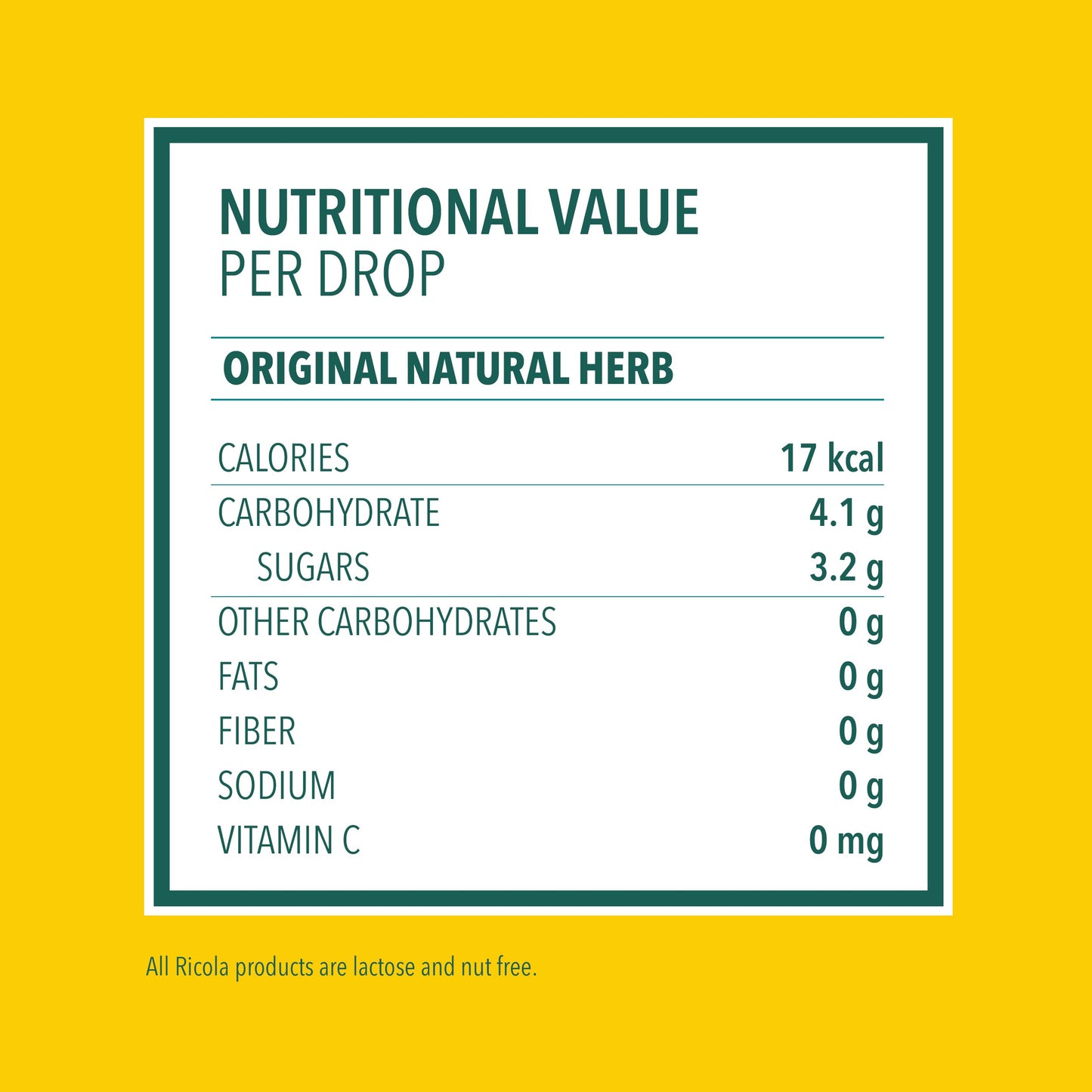 Ricola Cough Drops - Original Herb