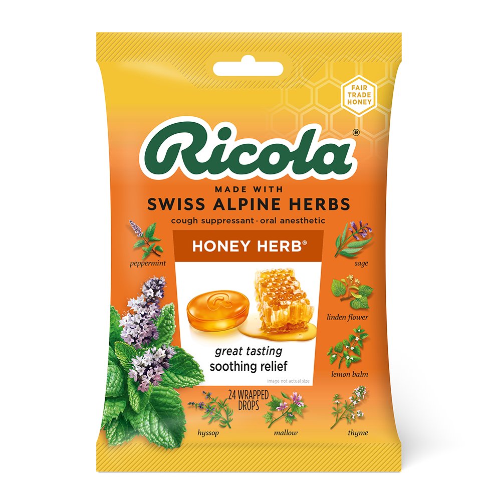 Ricola Throat Drops - Honey Herb