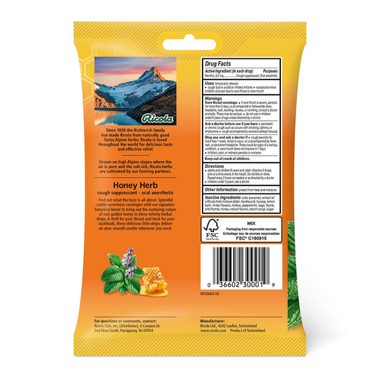 Ricola Throat Drops - Honey Herb