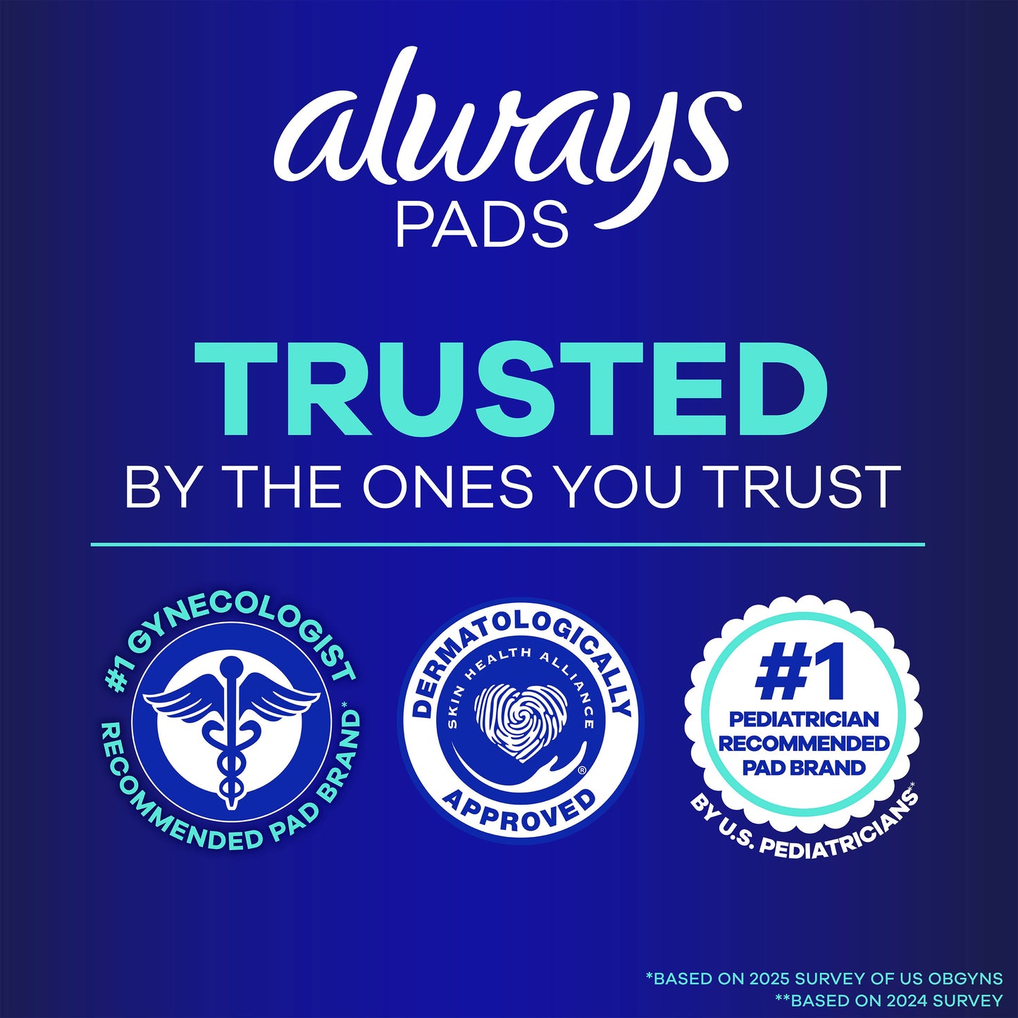 Always Maxi Pads Overnight Absorbency Unscented Size 4