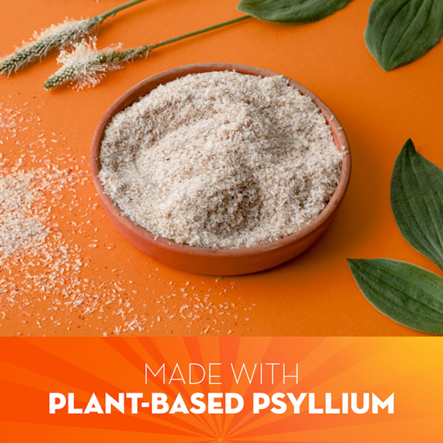 Metamucil Fiber Thins, Plant-Based Psyllium Husk Fiber Snack for Digestive Health, Cinnamon Spice