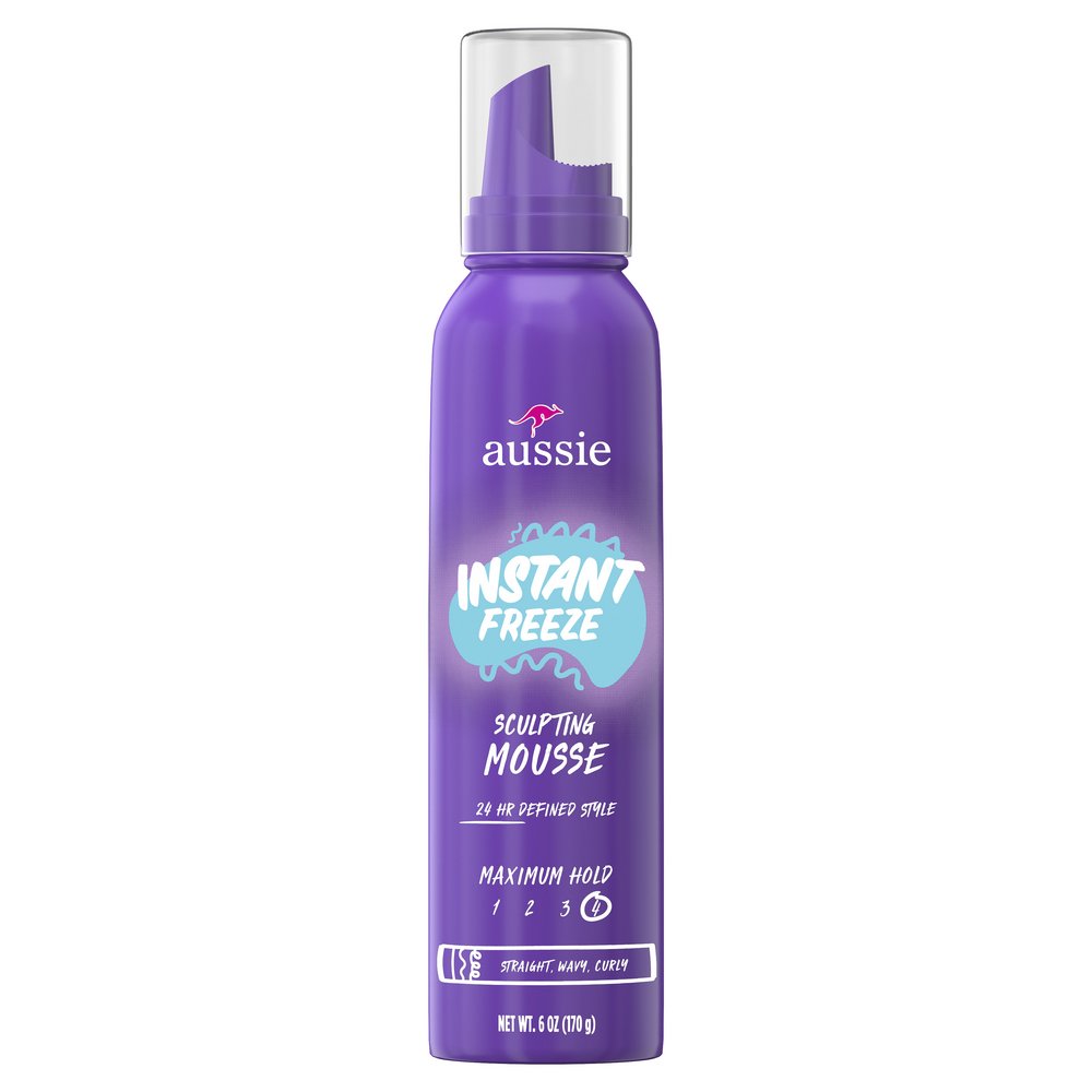Aussie Instant Freeze Sculpting Mousse