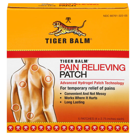 Tiger Balm Hydrogel Pain Relieving Patches