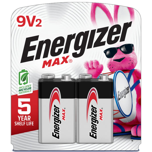Energizer MAX 9V Alkaline Batteries