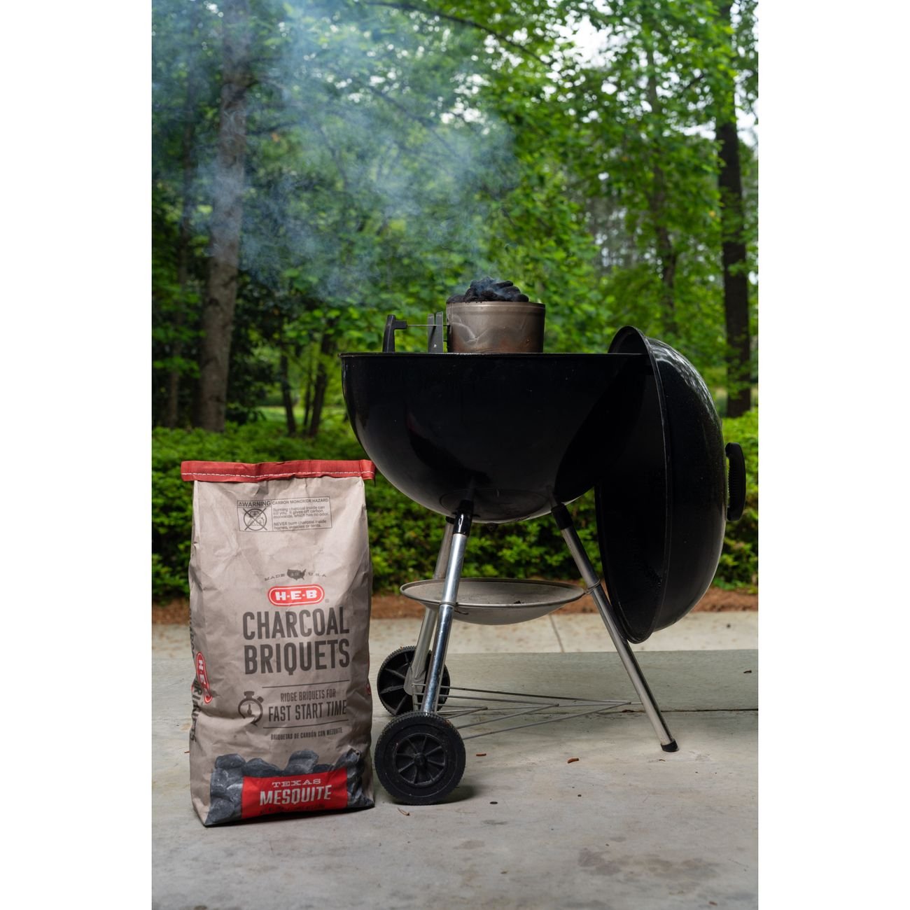 H-E-B Texas Mesquite Charcoal Briquets