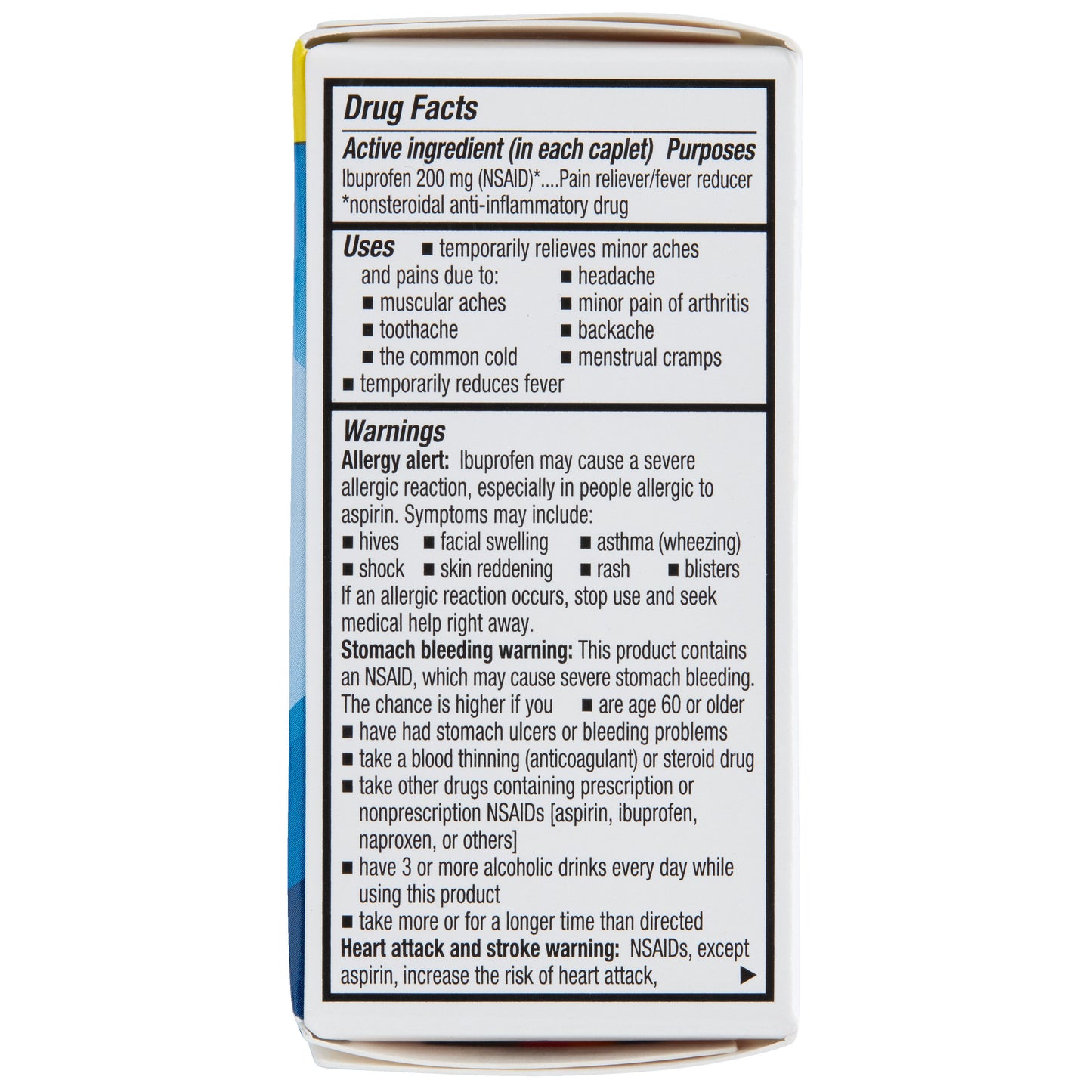 H-E-B Ibuprofen 200 mg Coated Caplets
