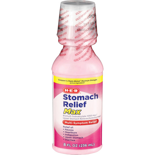 H-E-B Maximum Strength Stomach Relief Liquid