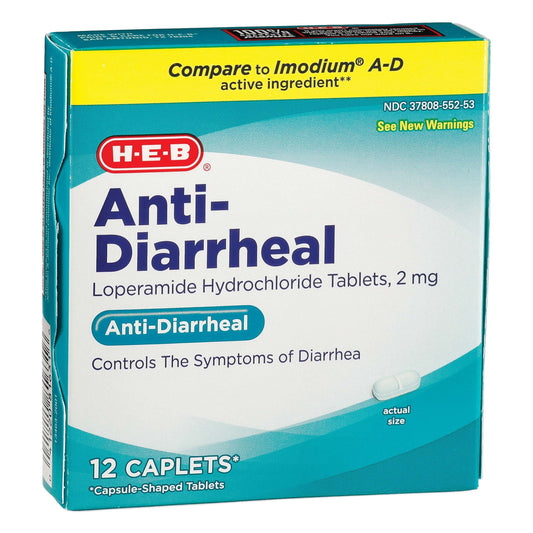 H-E-B Anti-Diarrheal Caplets
