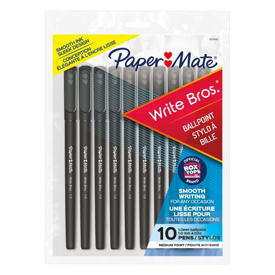 Paper Mate Write Bros. 1.0mm Ballpoint Pens - Black Ink