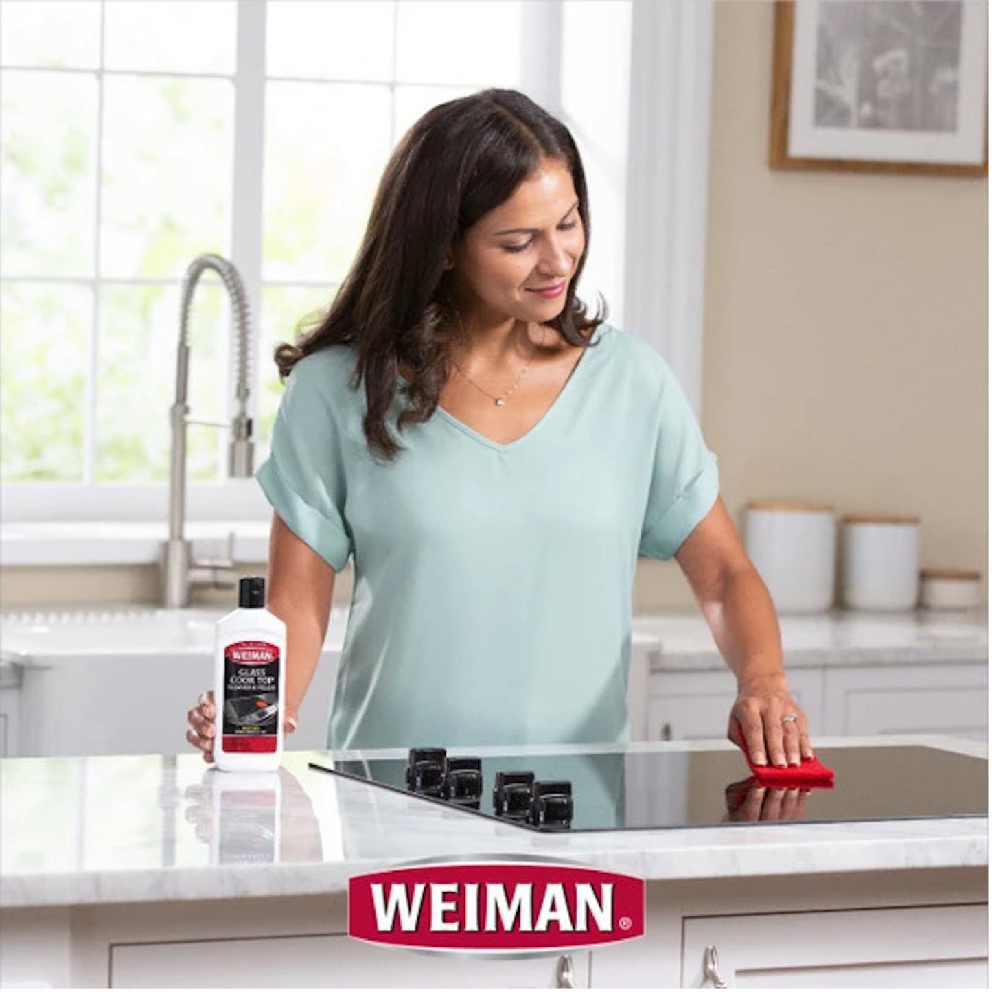 Weiman Glass Cook Top Heavy Duty Cleaner & Polish