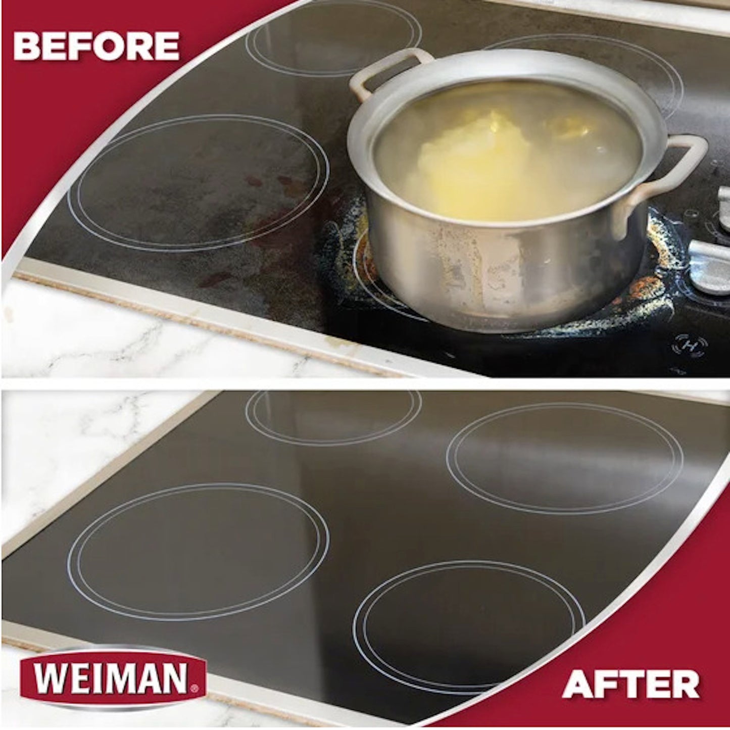 Weiman Glass Cook Top Heavy Duty Cleaner & Polish