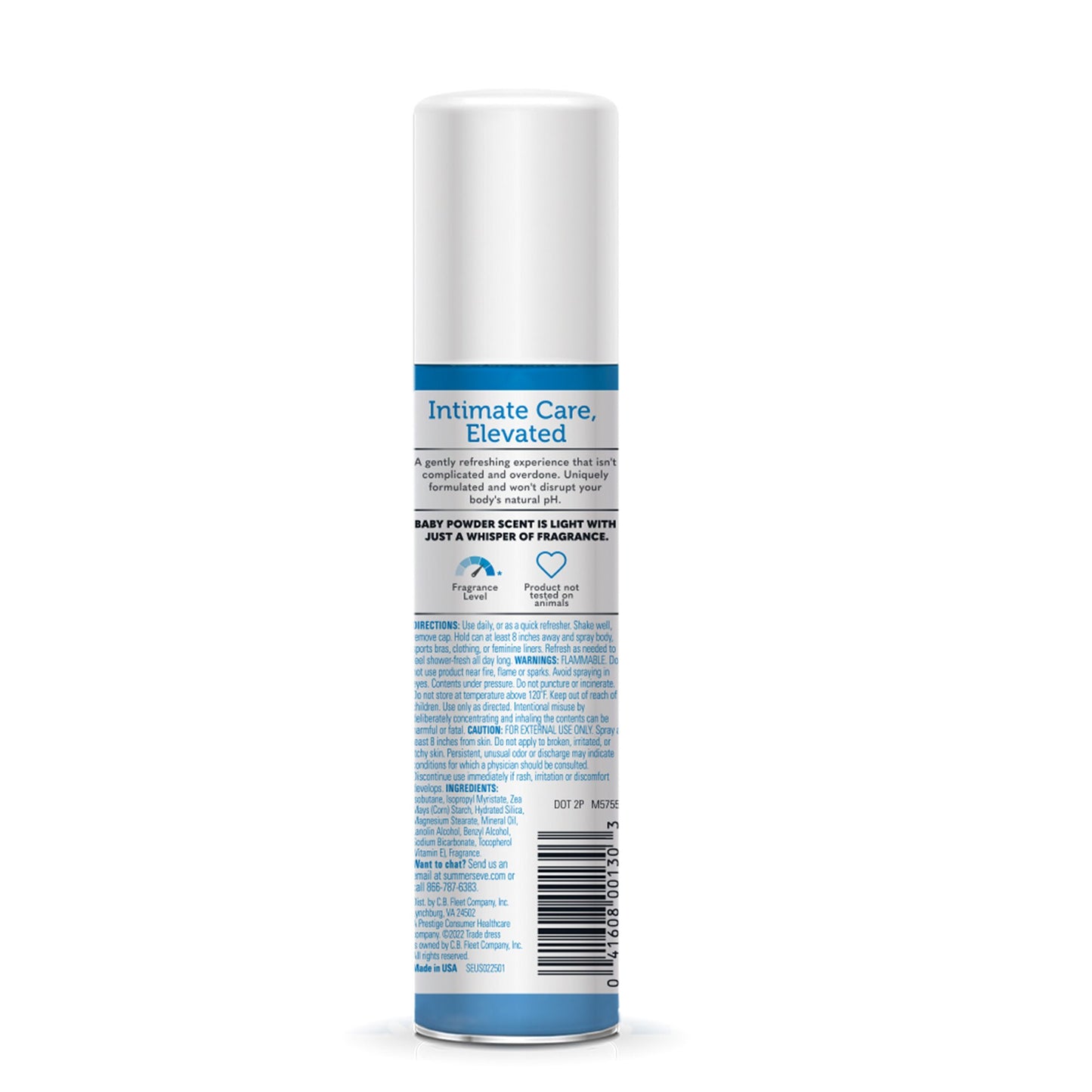 Summer's Eve Freshening Spray - Baby Powder