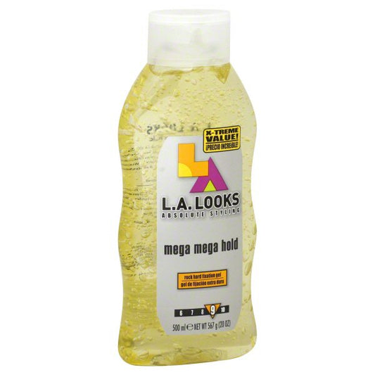 L.A. Looks Absolute Styling Rock Hard Mega Mega Hold 9 Fixation Gel