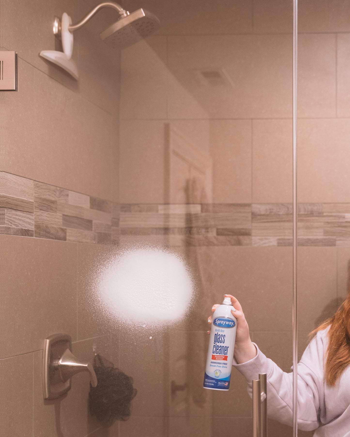 Sprayway Foaming Glass Cleaner Spray