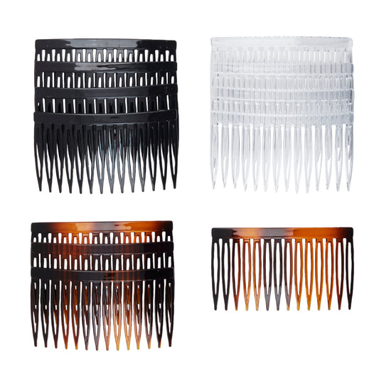 Scunci Effortless Beauty Side Combs Assorted Colors