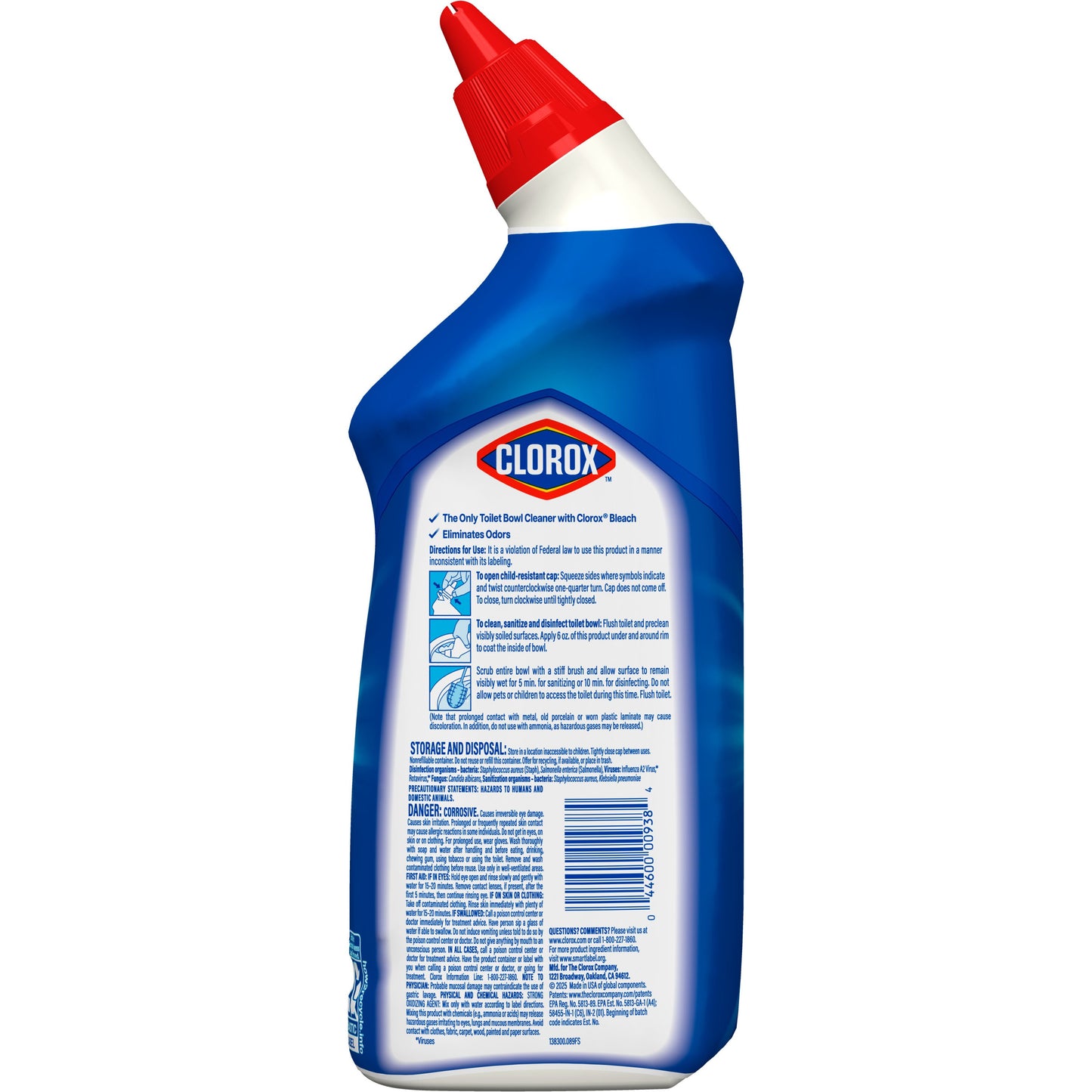 Clorox Rain Clean Toilet Bowl Cleaner with Bleach