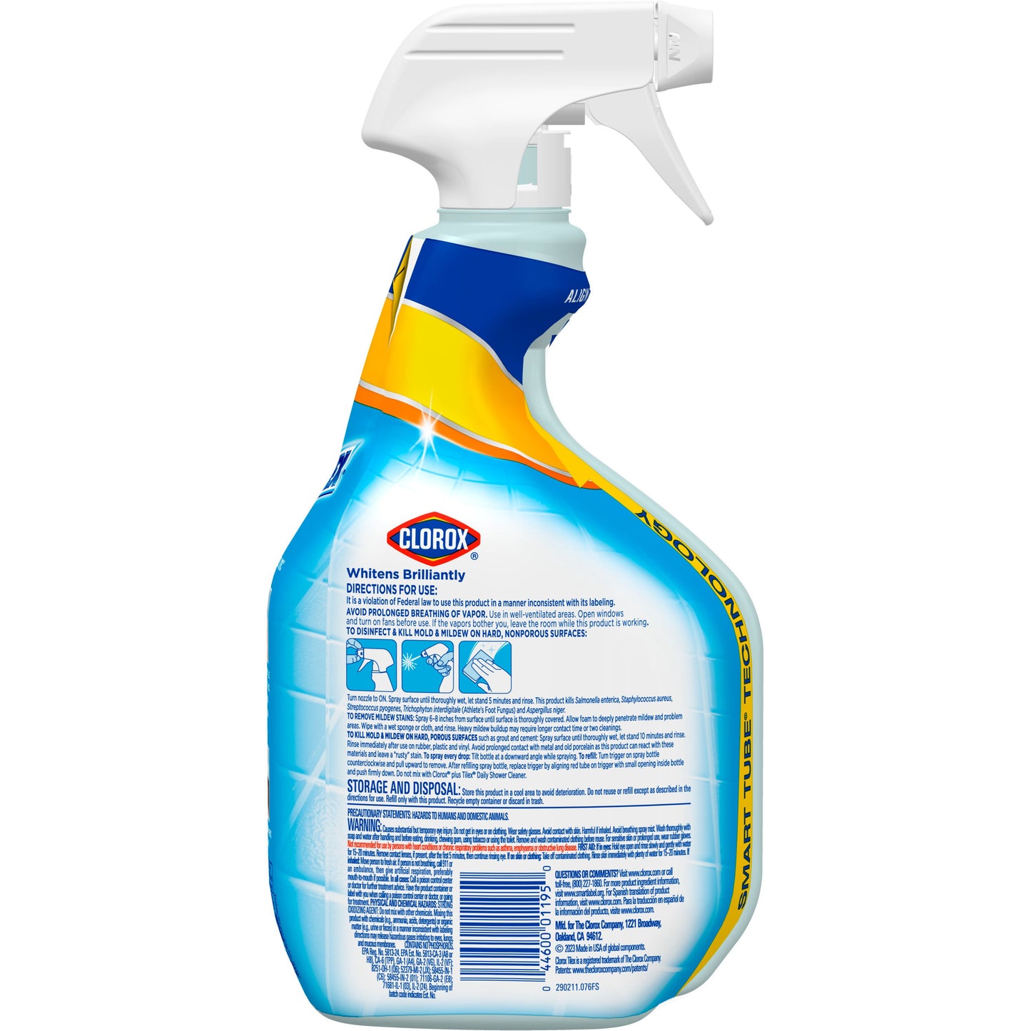 Clorox Plus Tilex Mold and Mildew Remover with Bleach Spray Bottle