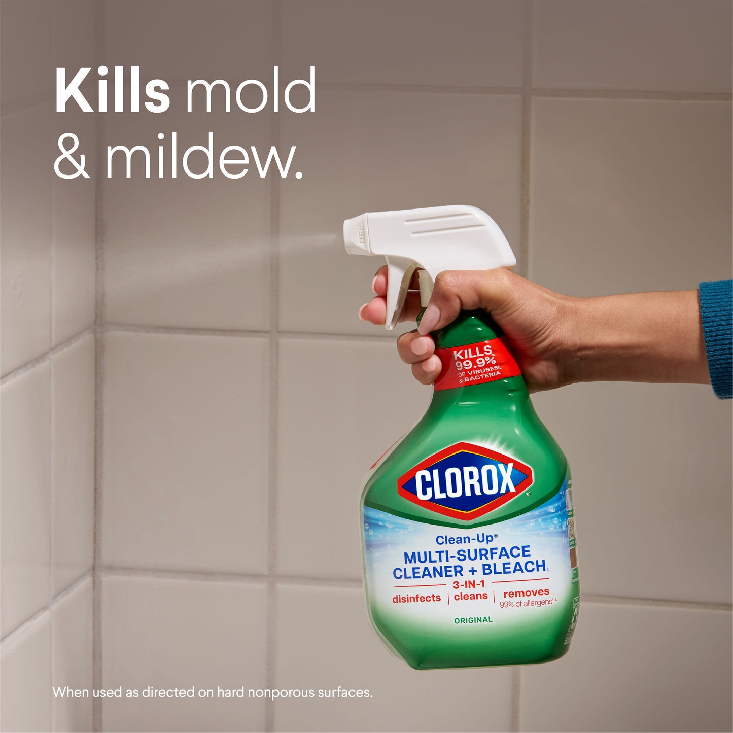 Clorox Clean-Up Multi-Surface Cleaner with Bleach Spray Bottle - Original