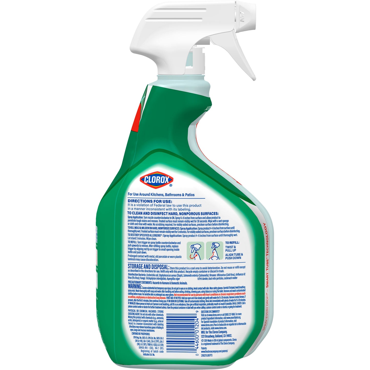 Clorox Clean-Up Multi-Surface Cleaner with Bleach Spray Bottle - Original