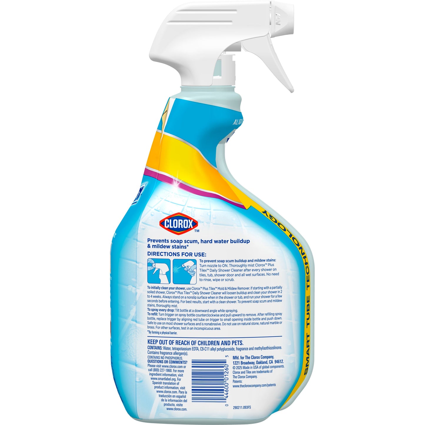 Clorox Plus Tilex Fresh Daily Shower Cleaner Spray Bottle
