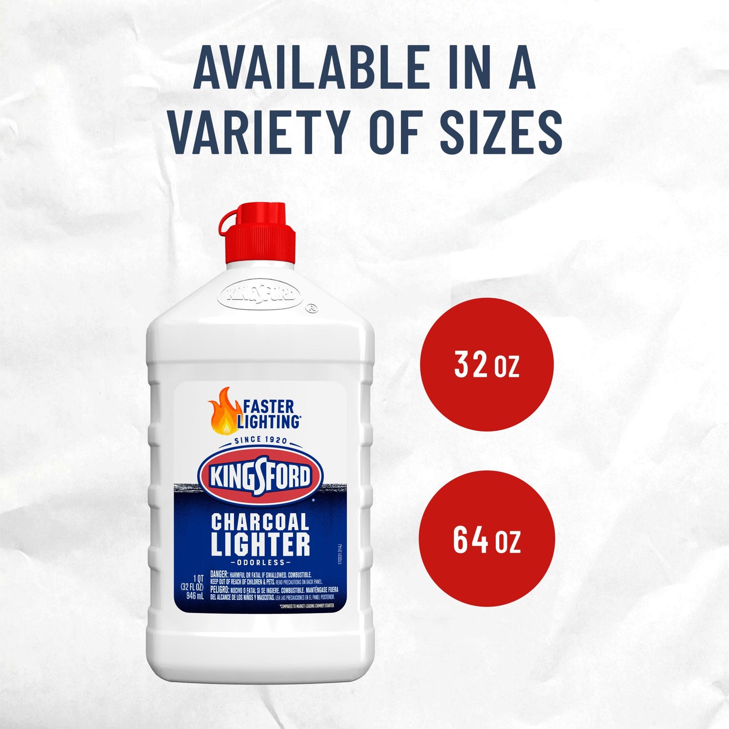 Kingsford Odorless Charcoal Lighter Fluid