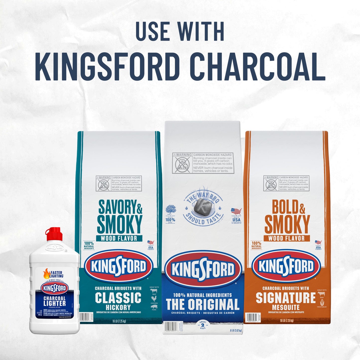 Kingsford Odorless Charcoal Lighter Fluid