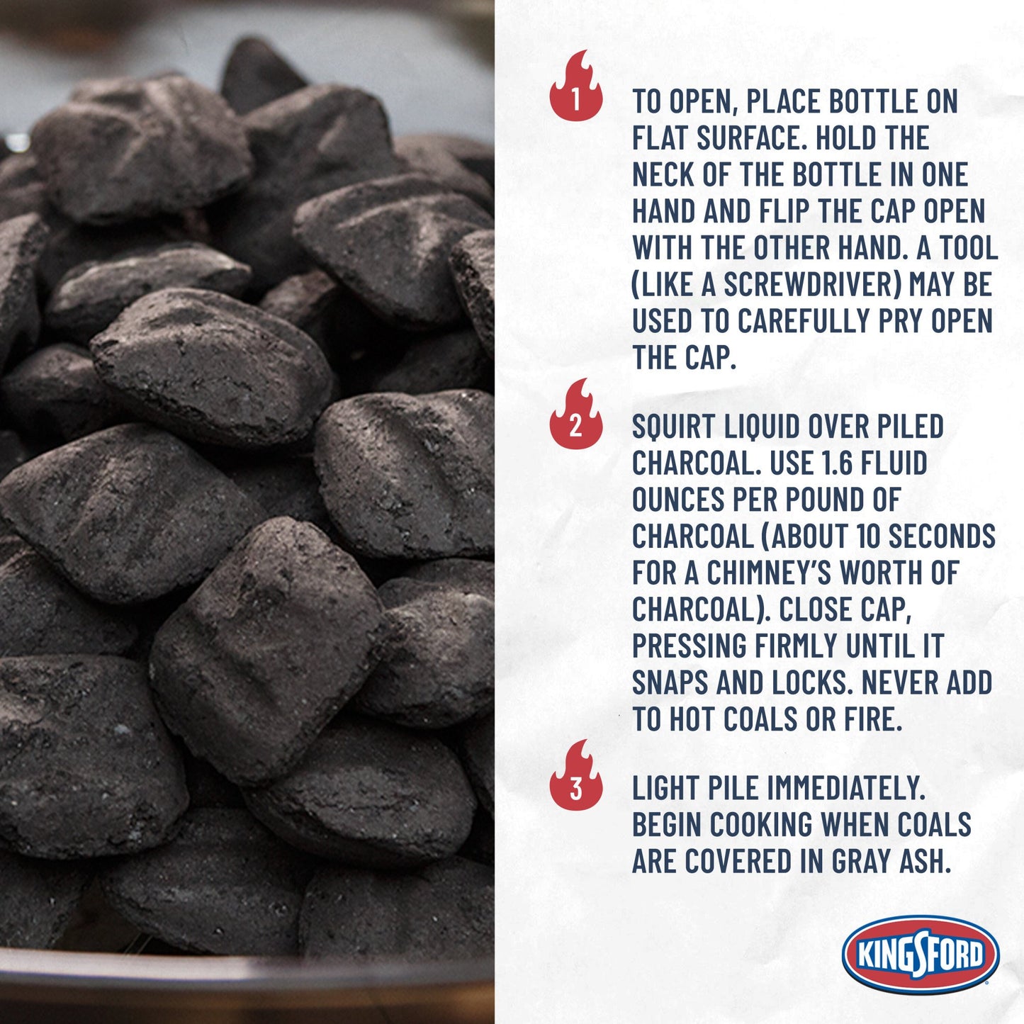 Kingsford Odorless Charcoal Lighter Fluid