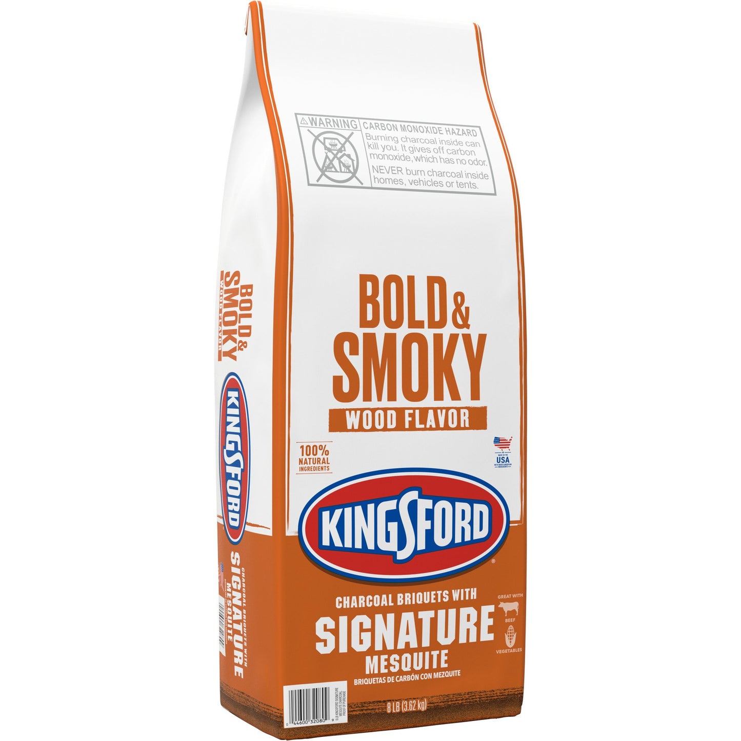 Kingsford Bold & Smoky Wood Flavor Charcoal Briquets with Signature Mesquite