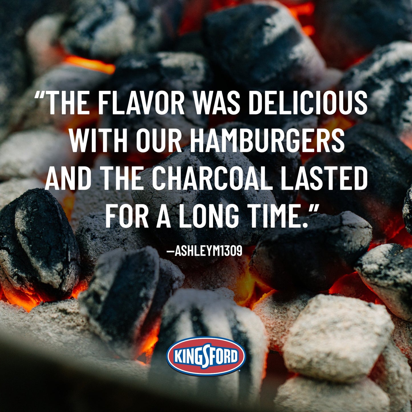 Kingsford Bold & Smoky Wood Flavor Charcoal Briquets with Signature Mesquite