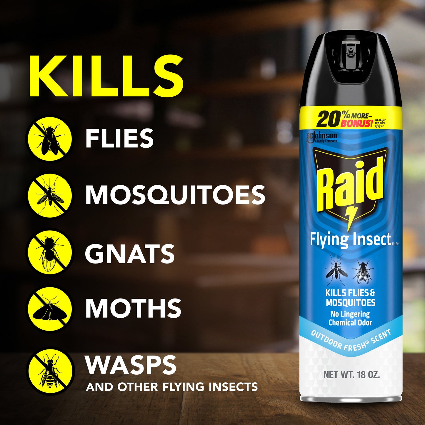 Raid Flying Insect Killer 7