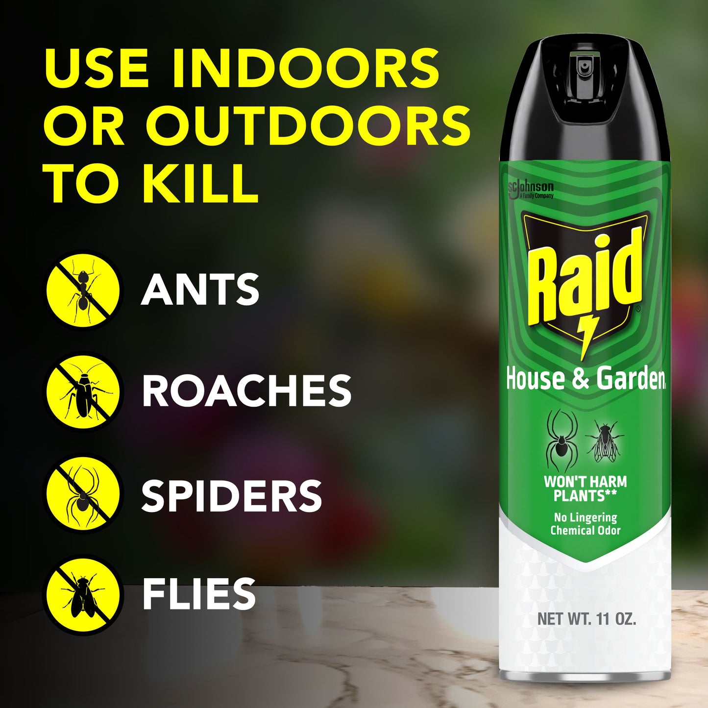 Raid House & Garden I Bug Spray